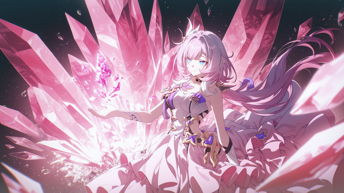 This is a pixiv picture whose title is Elysia.