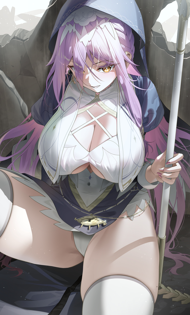 This is a pixiv picture whose title is Lucia Ridge / ルシア·リッジ.