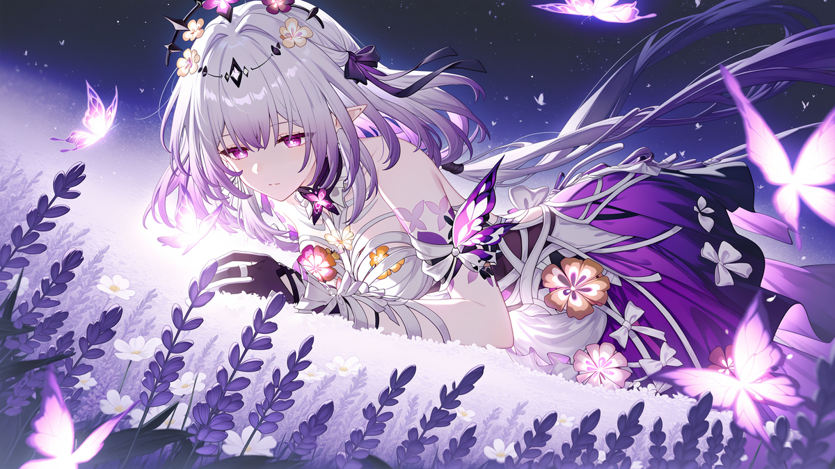 This is a pixiv picture whose title is Castorice.