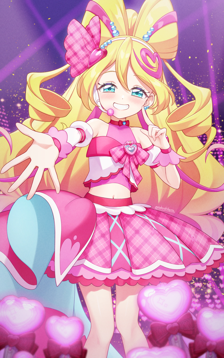 This is a pixiv picture whose title is 笑顔のユニゾン.
