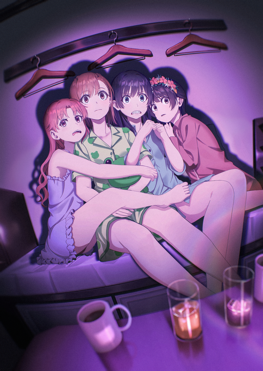 This is a pixiv picture whose title is 女子会.