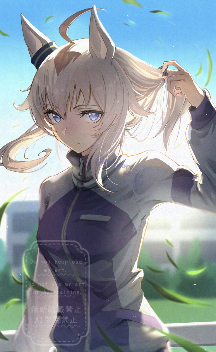 This is a pixiv picture whose title is オグリキャップ.