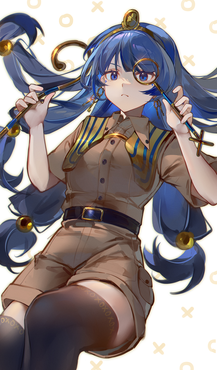 This is a pixiv picture whose title is 百日绘-day37 道神驯子.