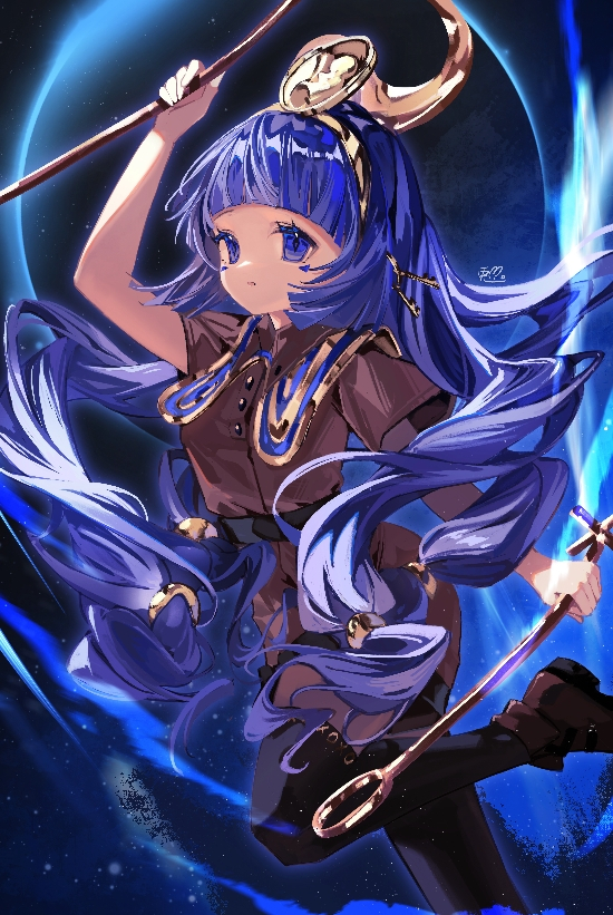 This is a pixiv picture whose title is 道神馴子.