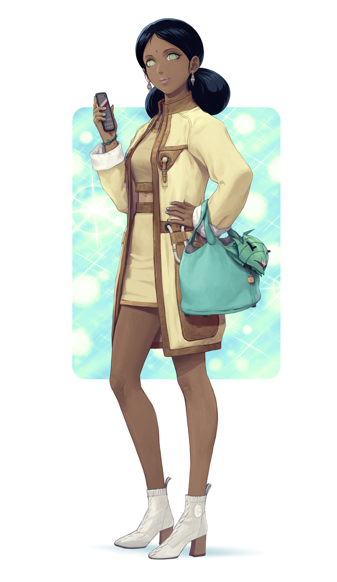This is a pixiv picture whose title is 全身エルメス.