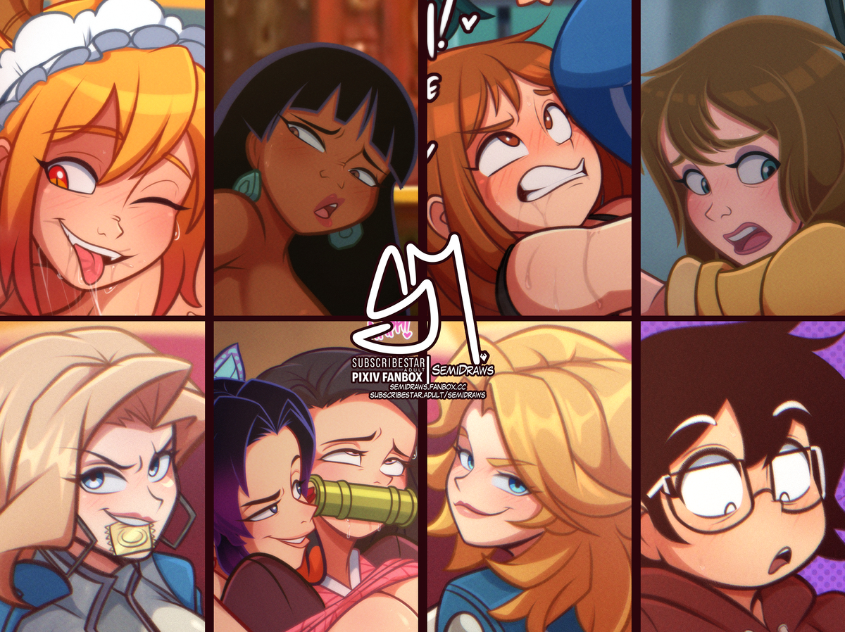 This is a pixiv picture whose title is NEW DRAWS!!! - Preview.