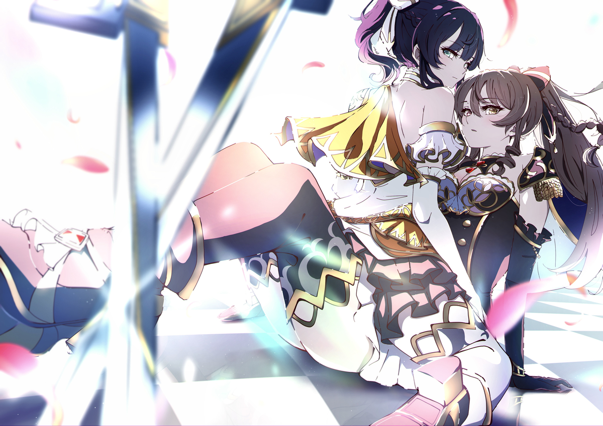 This is a pixiv picture whose title is 神雨.