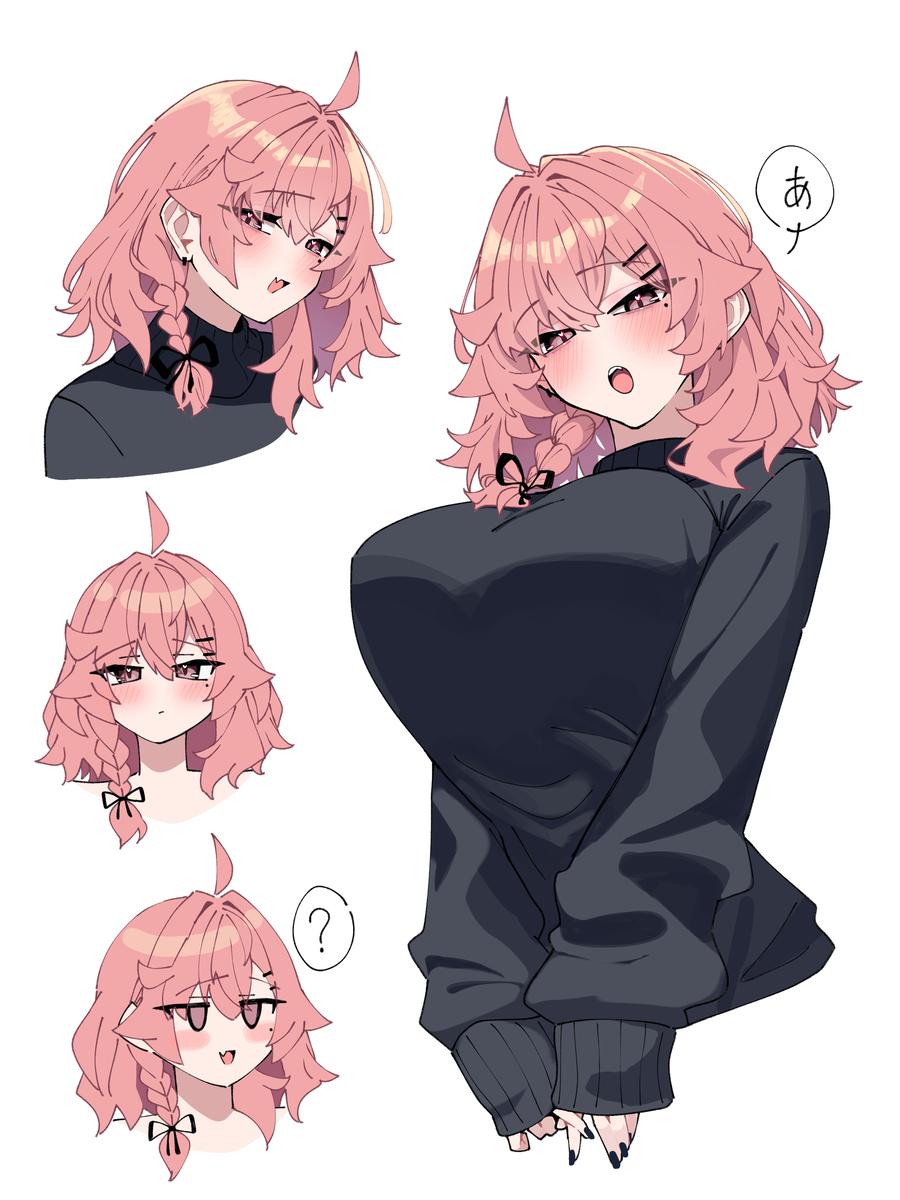 This is a pixiv picture whose title is 最近描いた絵.