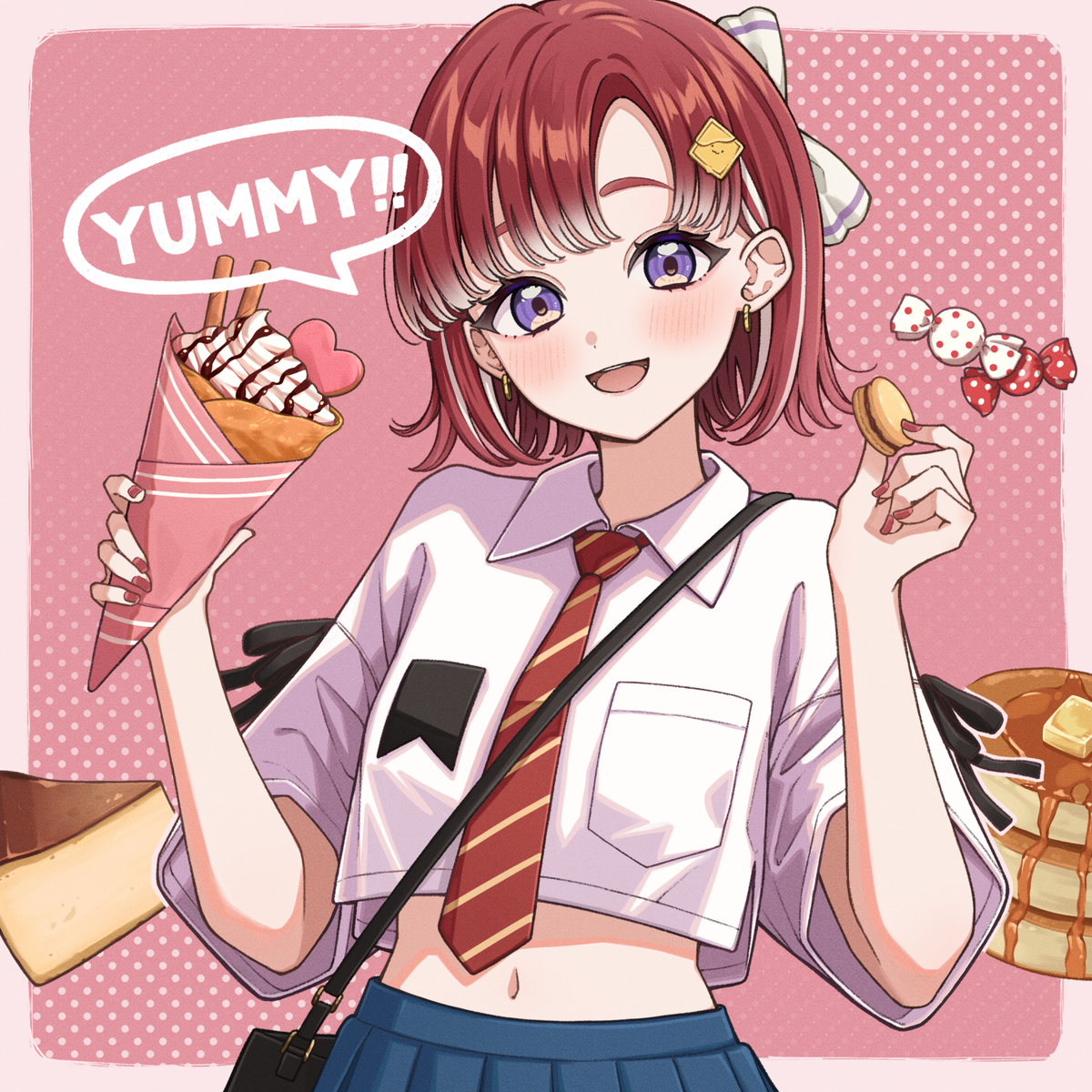 This is a pixiv picture whose title is ショートでキュートなベリーちゃん.
