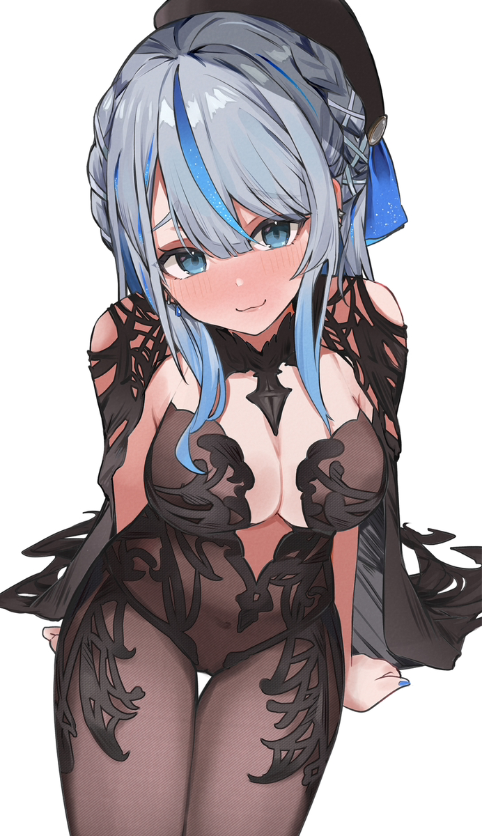 This is a pixiv picture whose title is 見えていルカ？.