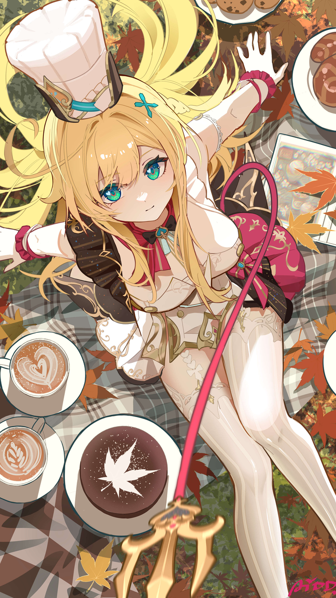 This is a pixiv picture whose title is day36 爱可菲.