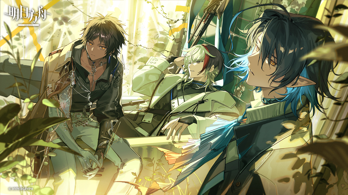 This is a pixiv picture whose title is アークナイツ６周年.