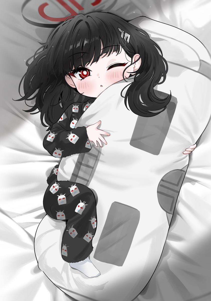 This is a pixiv picture whose title is 💤.