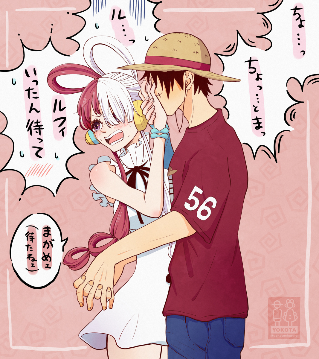 This is a pixiv picture whose title is STOP.
