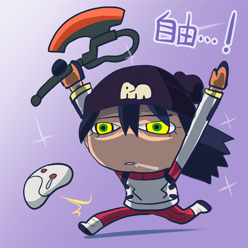 This is a pixiv picture whose title is ニャアンはキラキラしている.