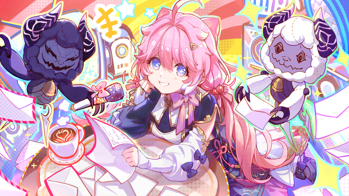 This is a pixiv picture whose title is メェメェラジオ.