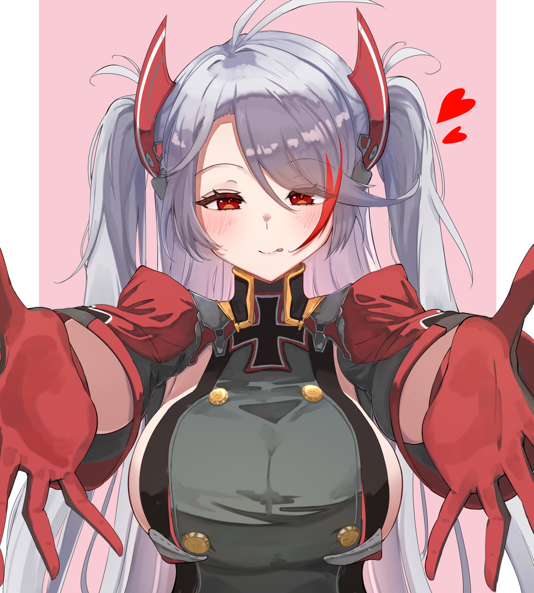 This is a pixiv picture whose title is プリンツ・オイゲン.