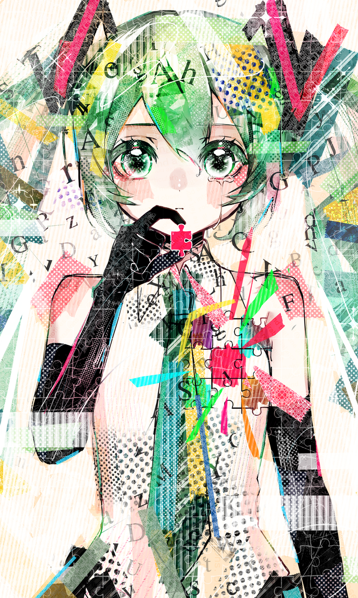 This is a pixiv picture whose title is パズル.