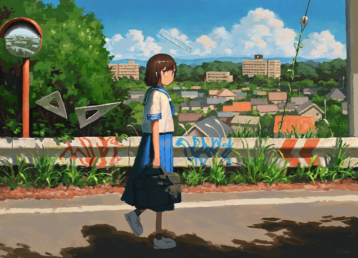 This is a pixiv picture whose title is 無題.