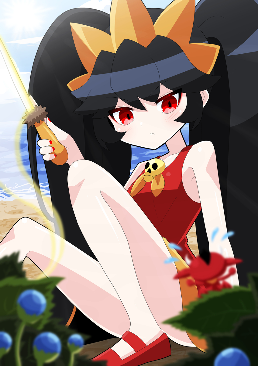 This is a pixiv picture whose title is アシュリー.