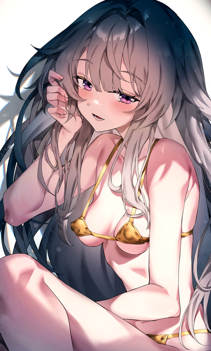 This is a pixiv picture whose title is 黑塔.