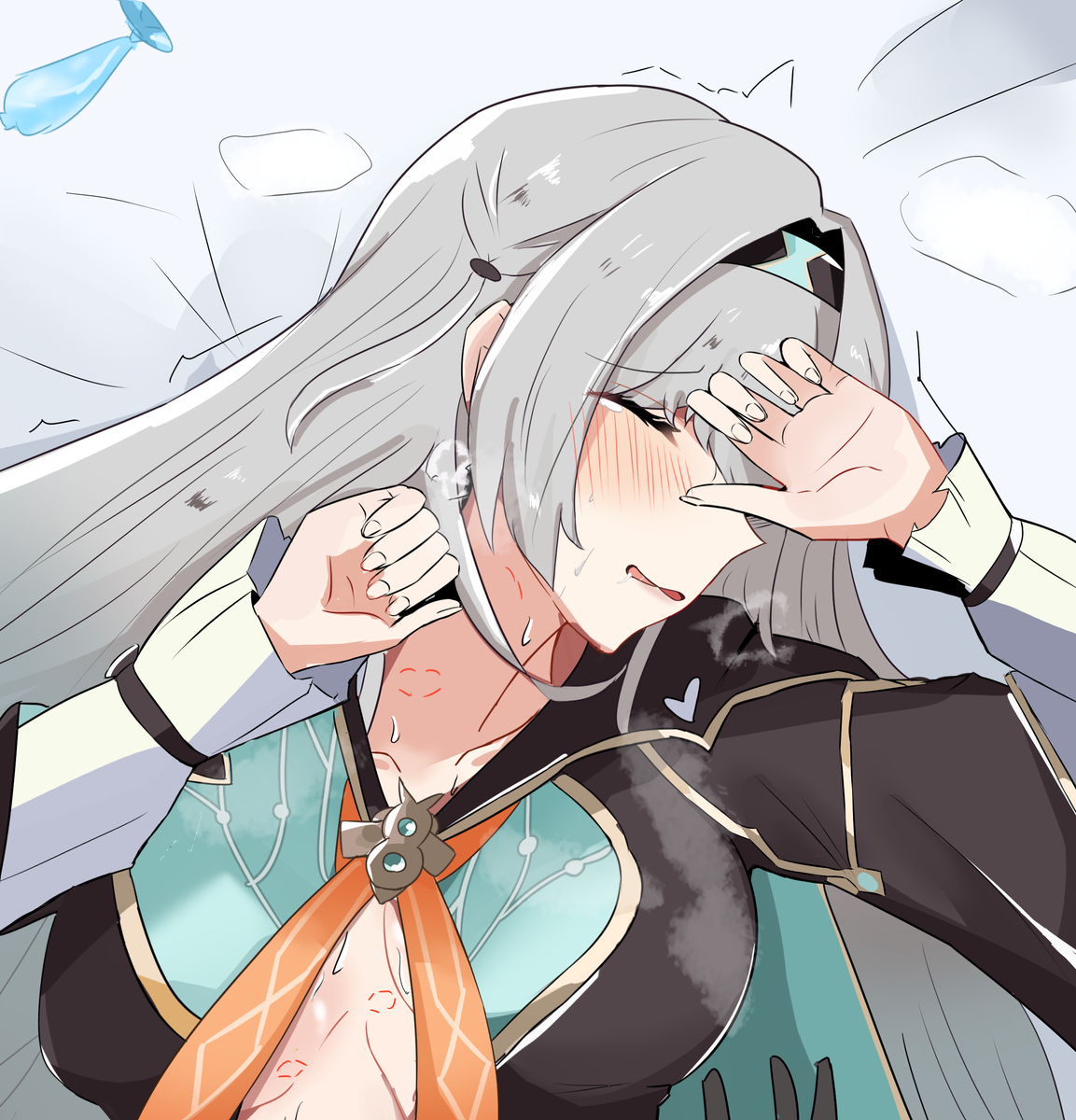 This is a pixiv picture whose title is こんな酷いよ…星.