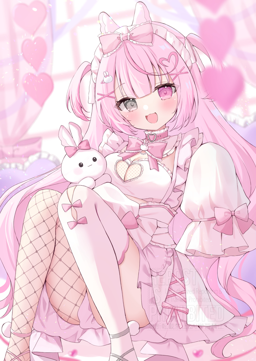 This is a pixiv picture whose title is 💞.