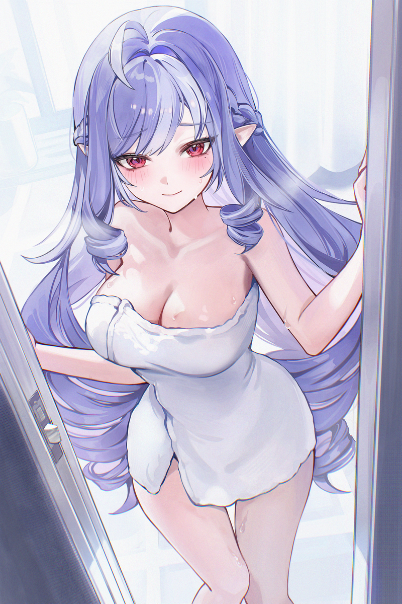 This is a pixiv picture whose title is Vivian💦.