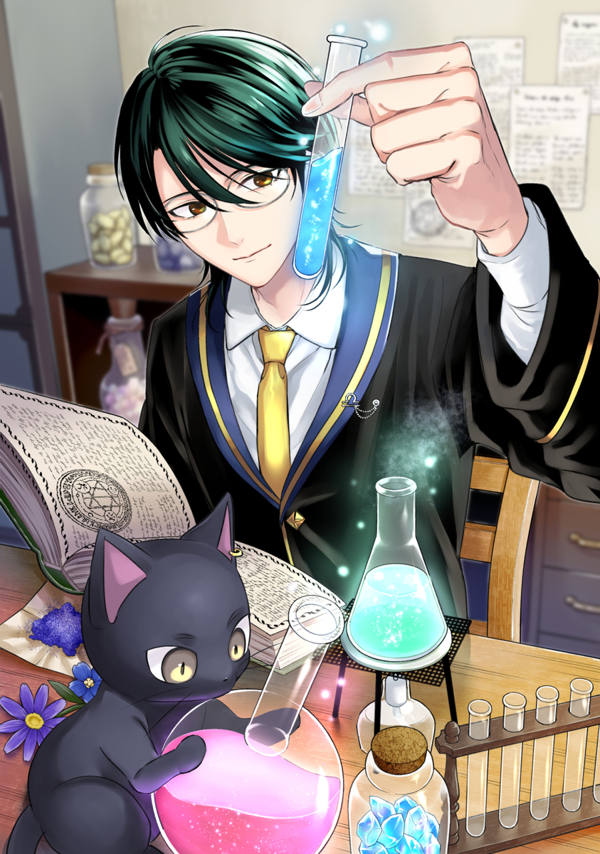 This is a pixiv picture whose title is 天秤座の魔術師.