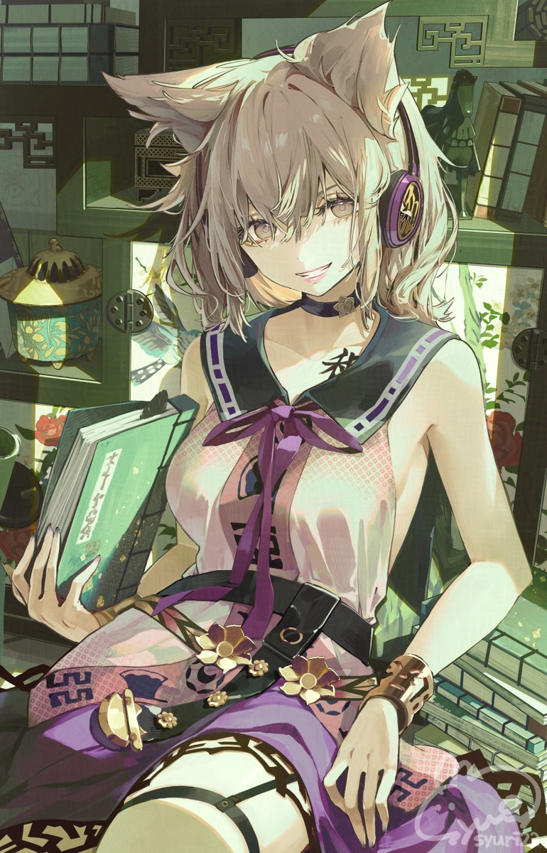 This is a pixiv picture whose title is 豊聡耳神子の幻想.
