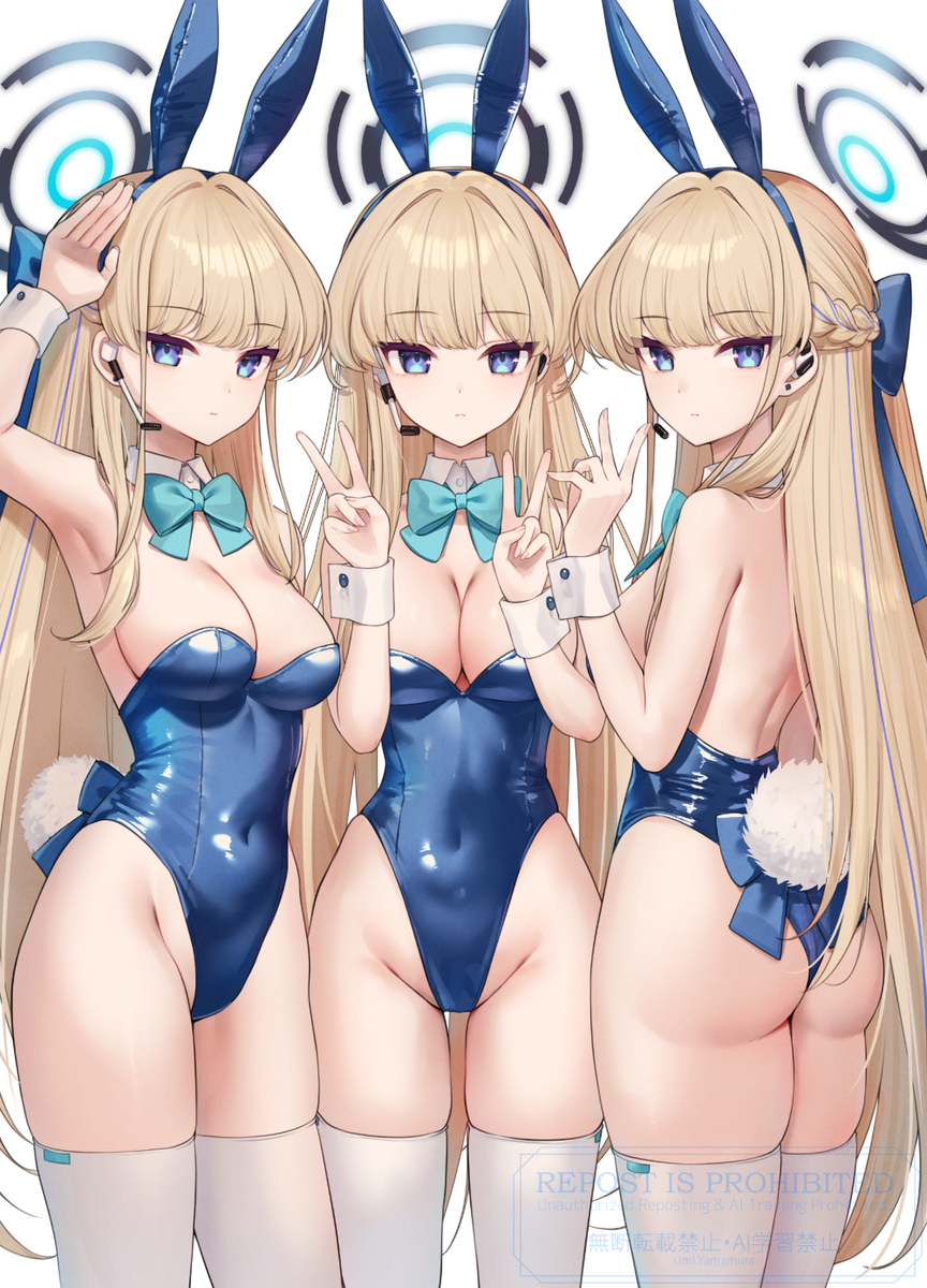 This is a pixiv picture whose title is バニートキ🐰.
