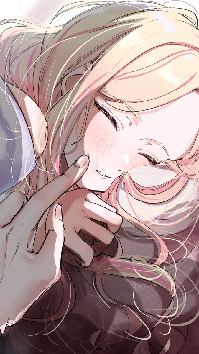This is a pixiv picture whose title is 寝てても。.