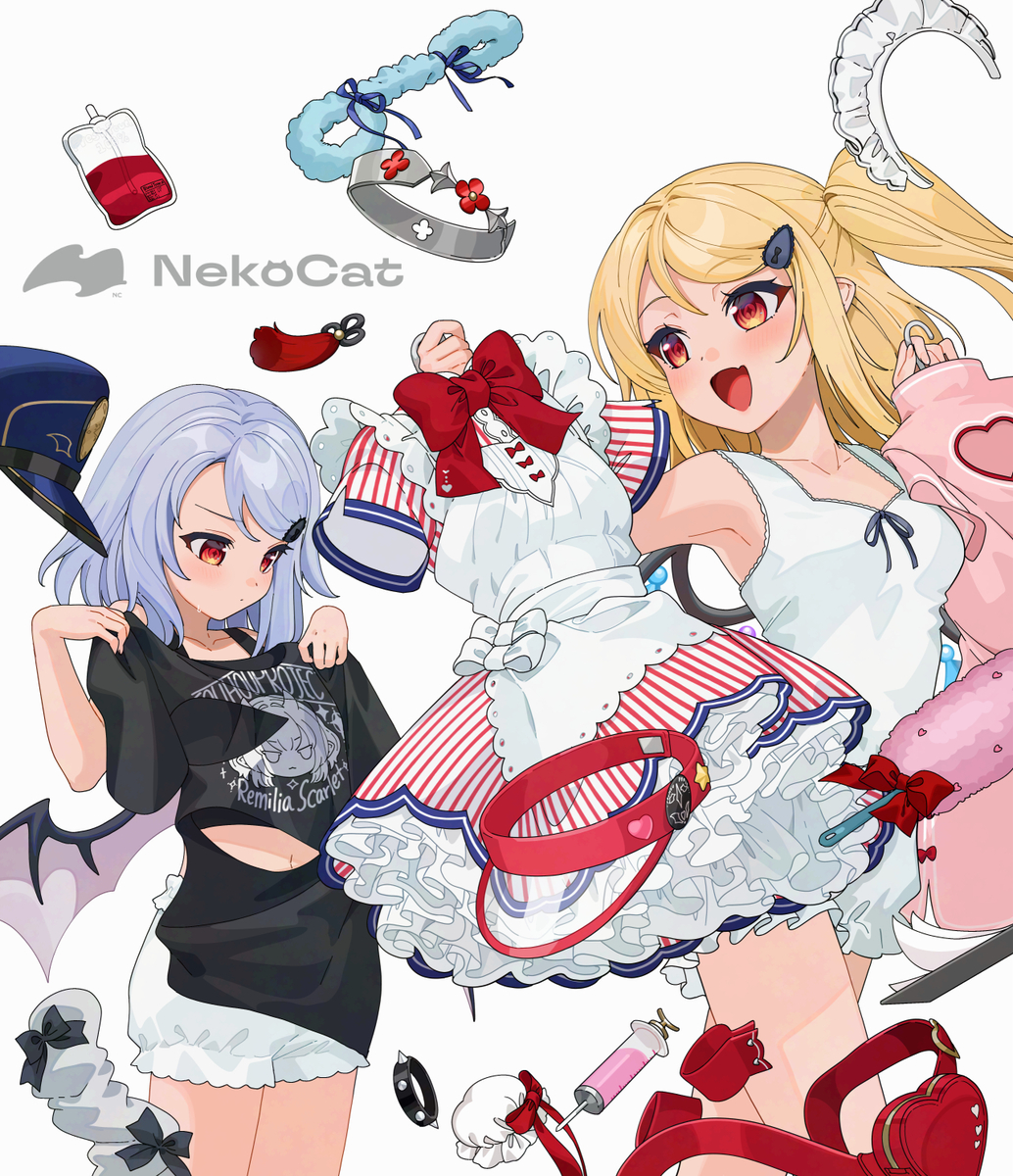 This is a pixiv picture whose title is 衣装型録.