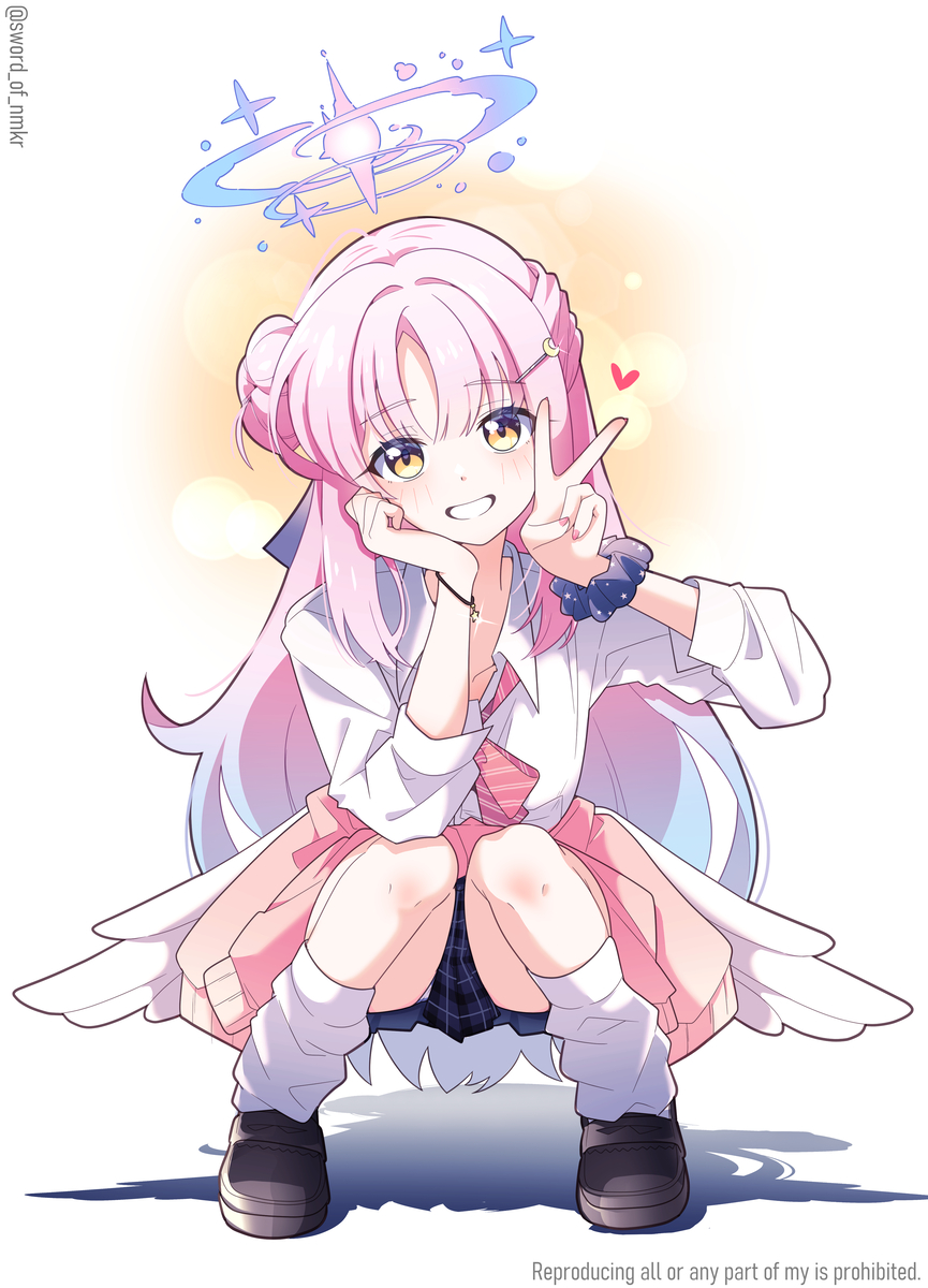 This is a pixiv picture whose title is ギャルミカ.