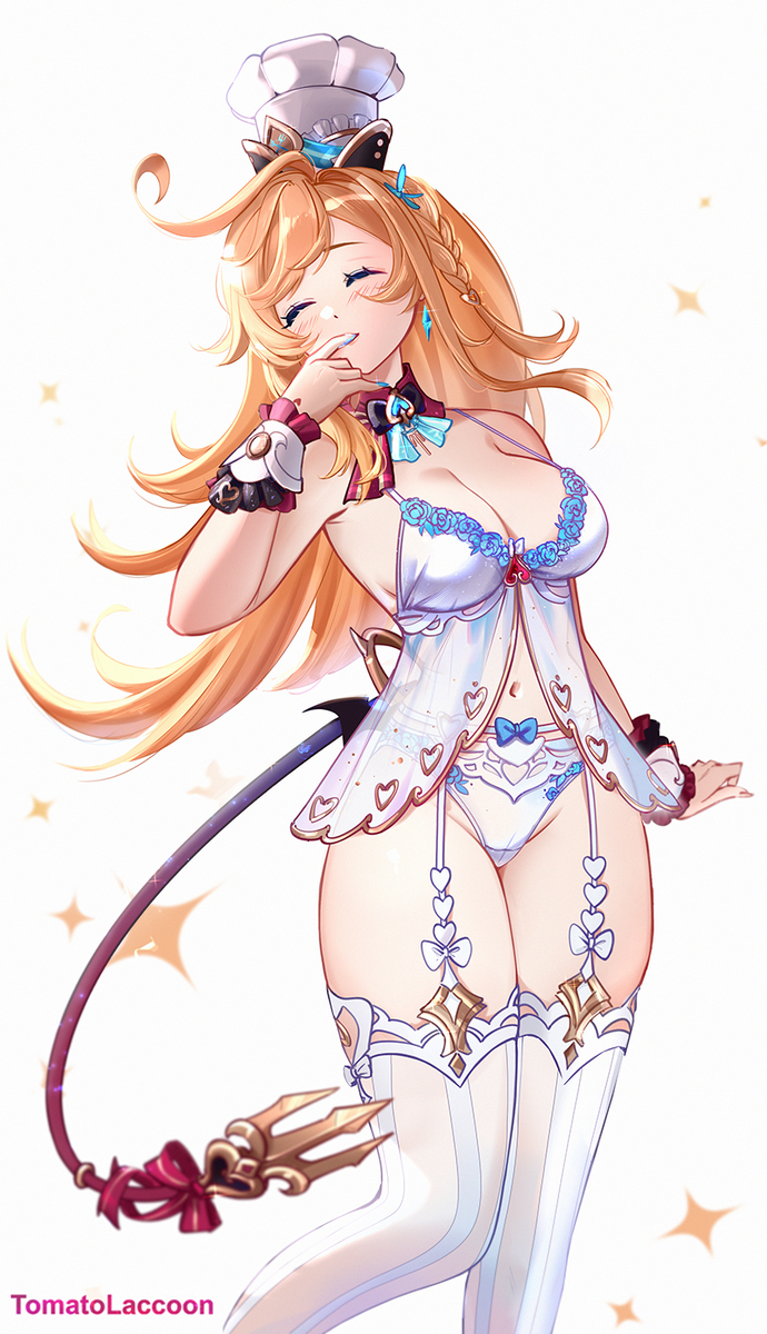 This is a pixiv picture whose title is Escoffier lingerie.