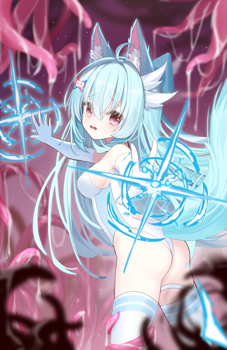 This is a pixiv picture whose title is Day34魔法少女小梅林.