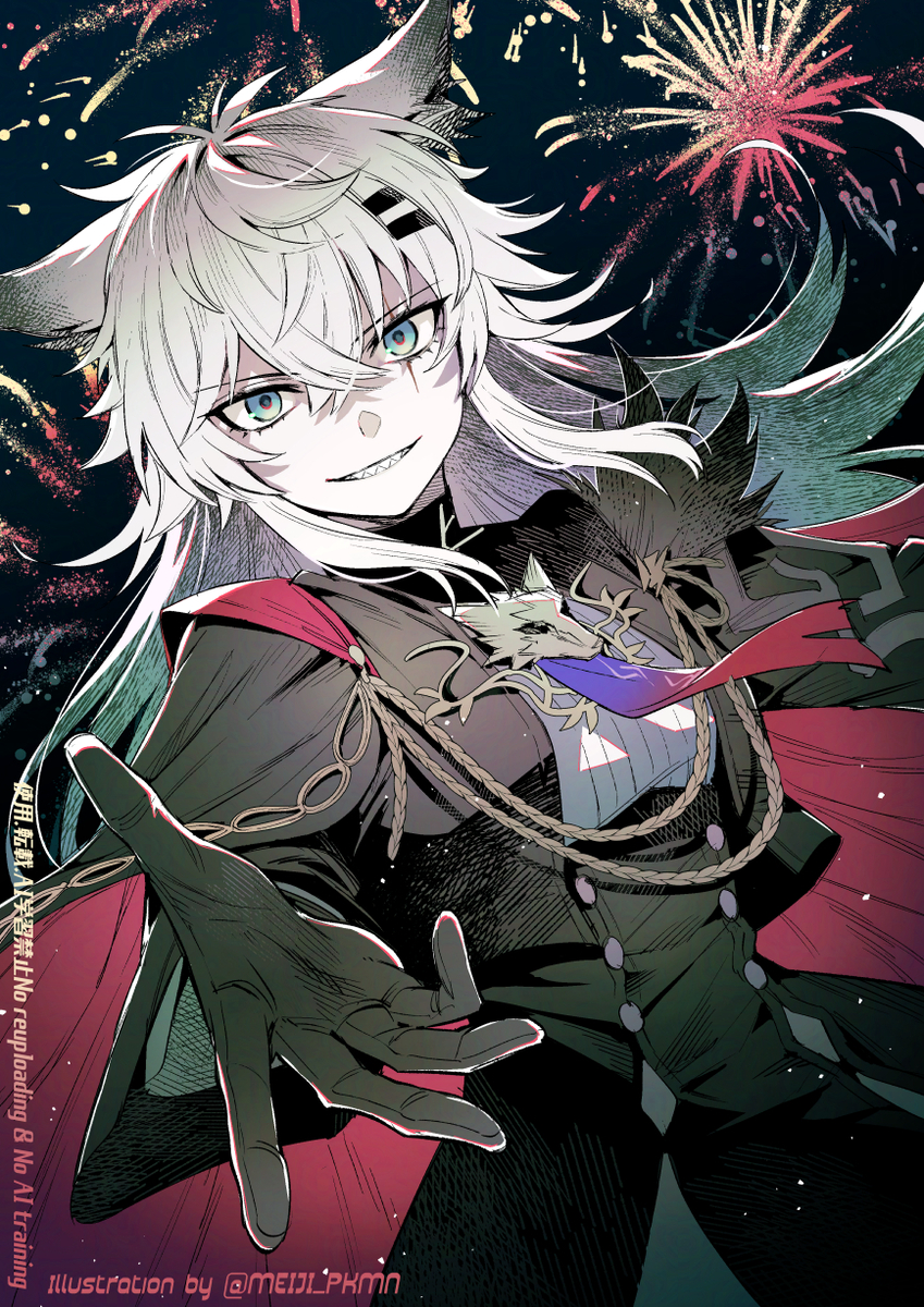 This is a pixiv picture whose title is ラップランド.