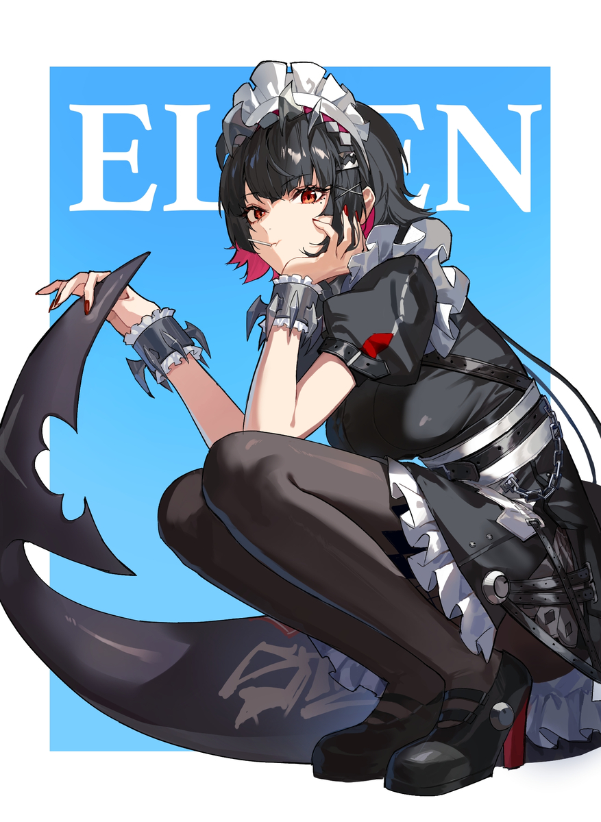 This is a pixiv picture whose title is 🦈.