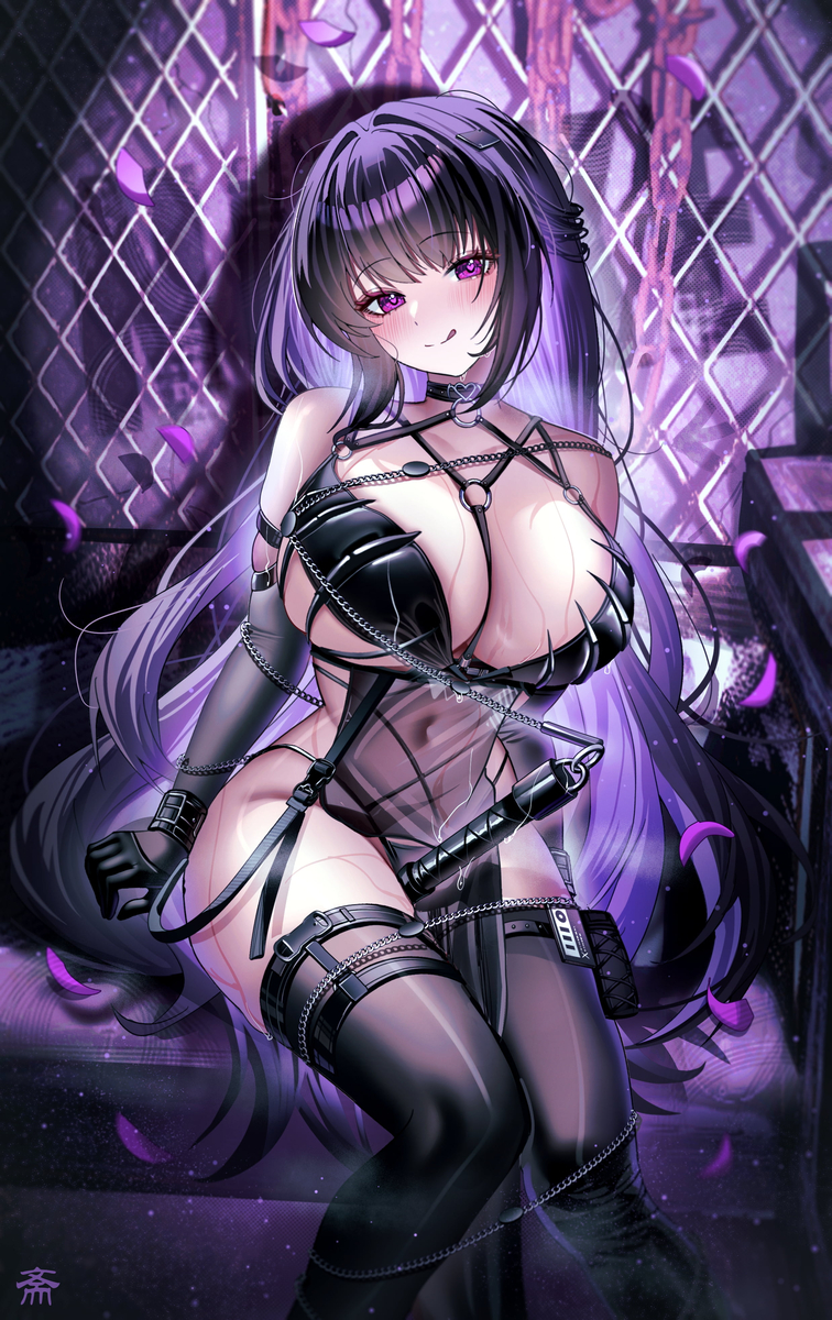 This is a pixiv picture whose title is ミハラ：ボンディングチェーン.
