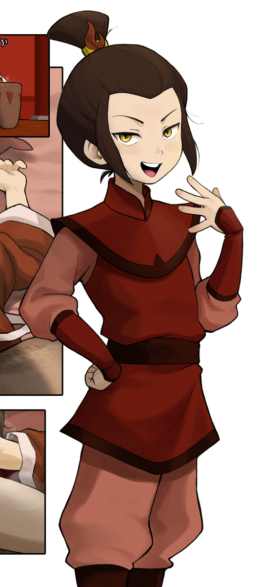 This is a pixiv picture whose title is Avatar - Azula.