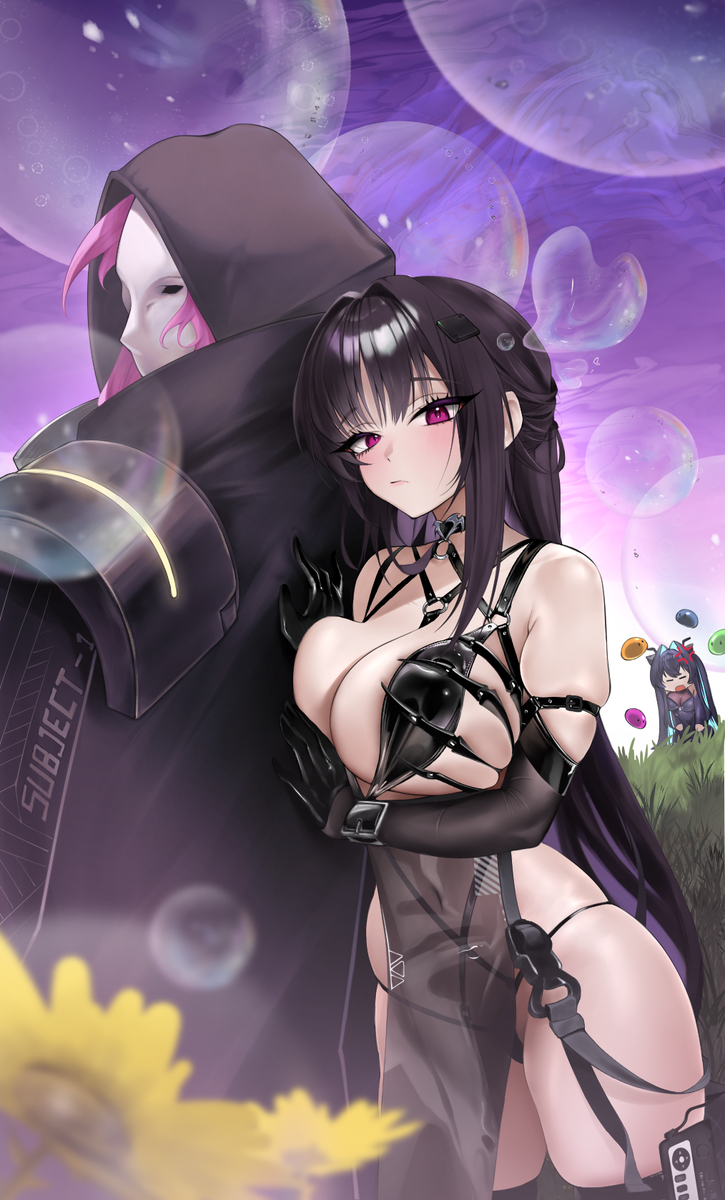 This is a pixiv picture whose title is Mihara NIKKE.