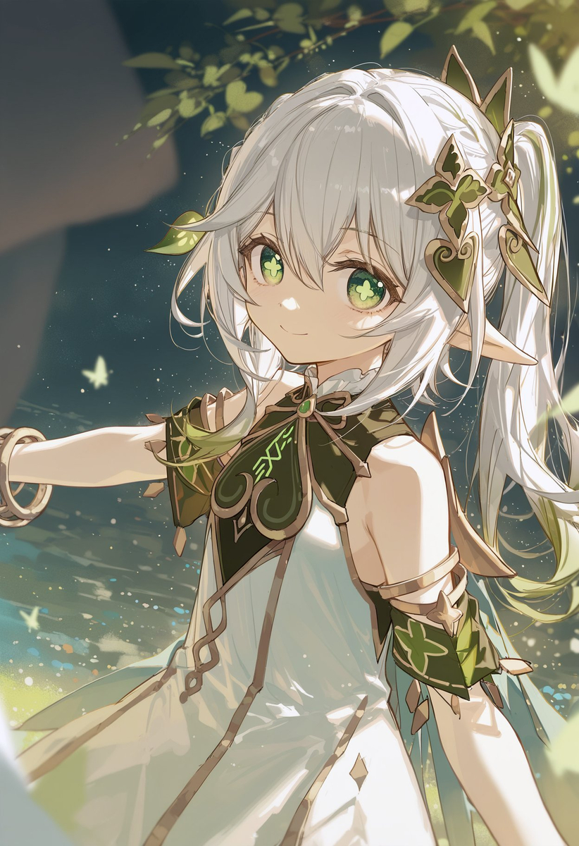 This is a pixiv picture whose title is 纳西妲.