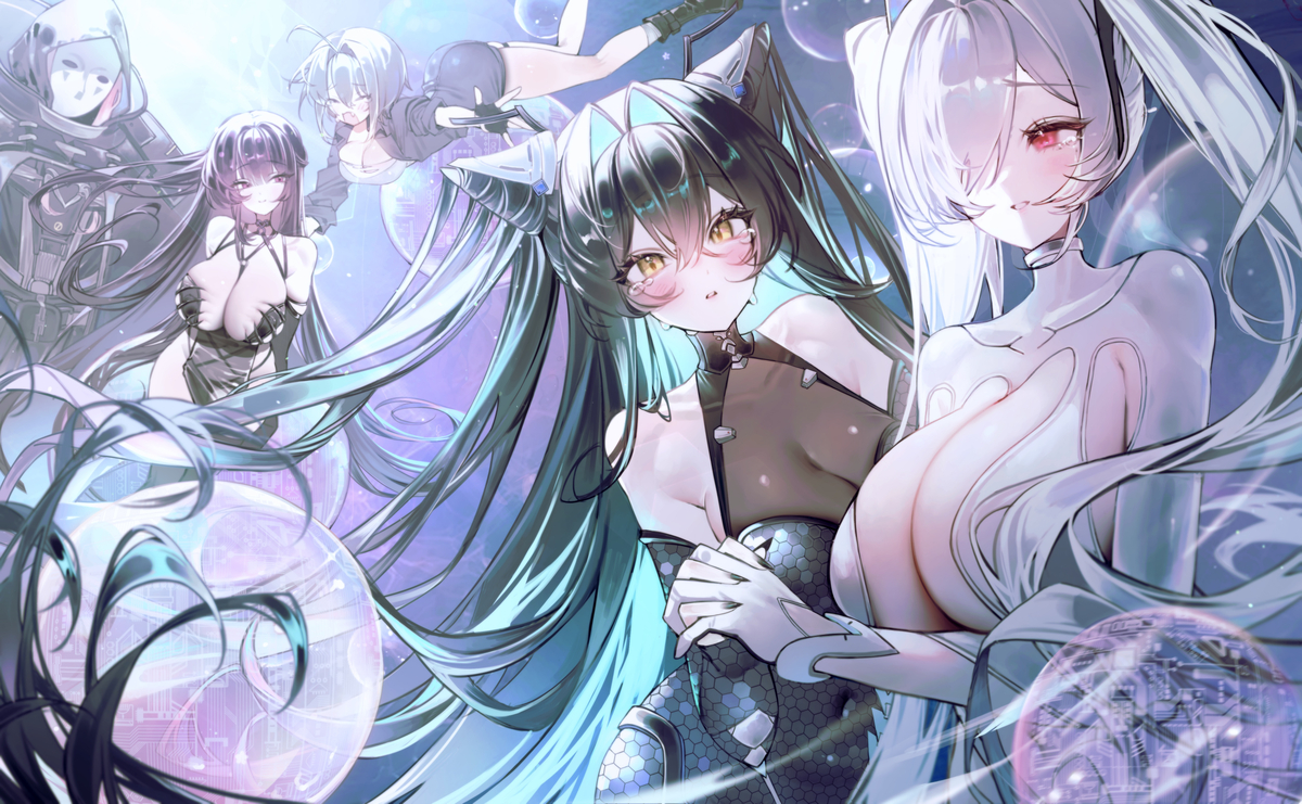 This is a pixiv picture whose title is NIKKEAnniversary.
