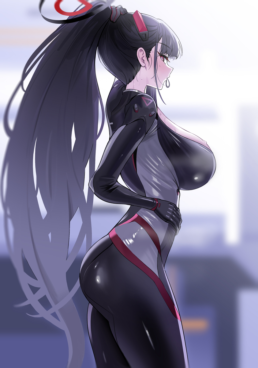 This is a pixiv picture whose title is 🥵.