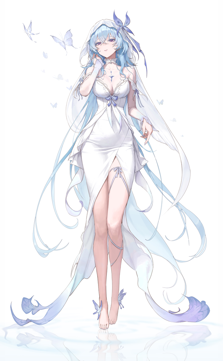 This is a pixiv picture whose title is The Shorekeeper.