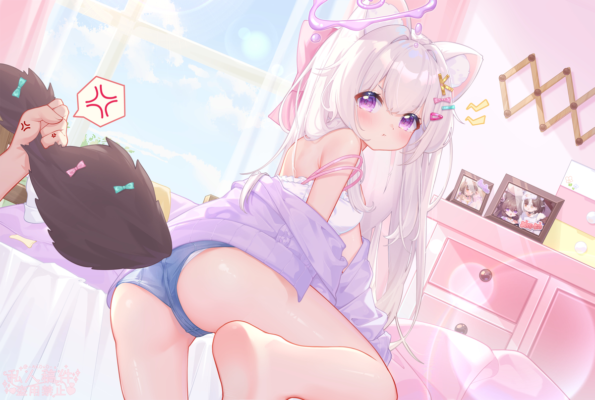 This is a pixiv picture whose title is (=`ェ´=；)ゞ.