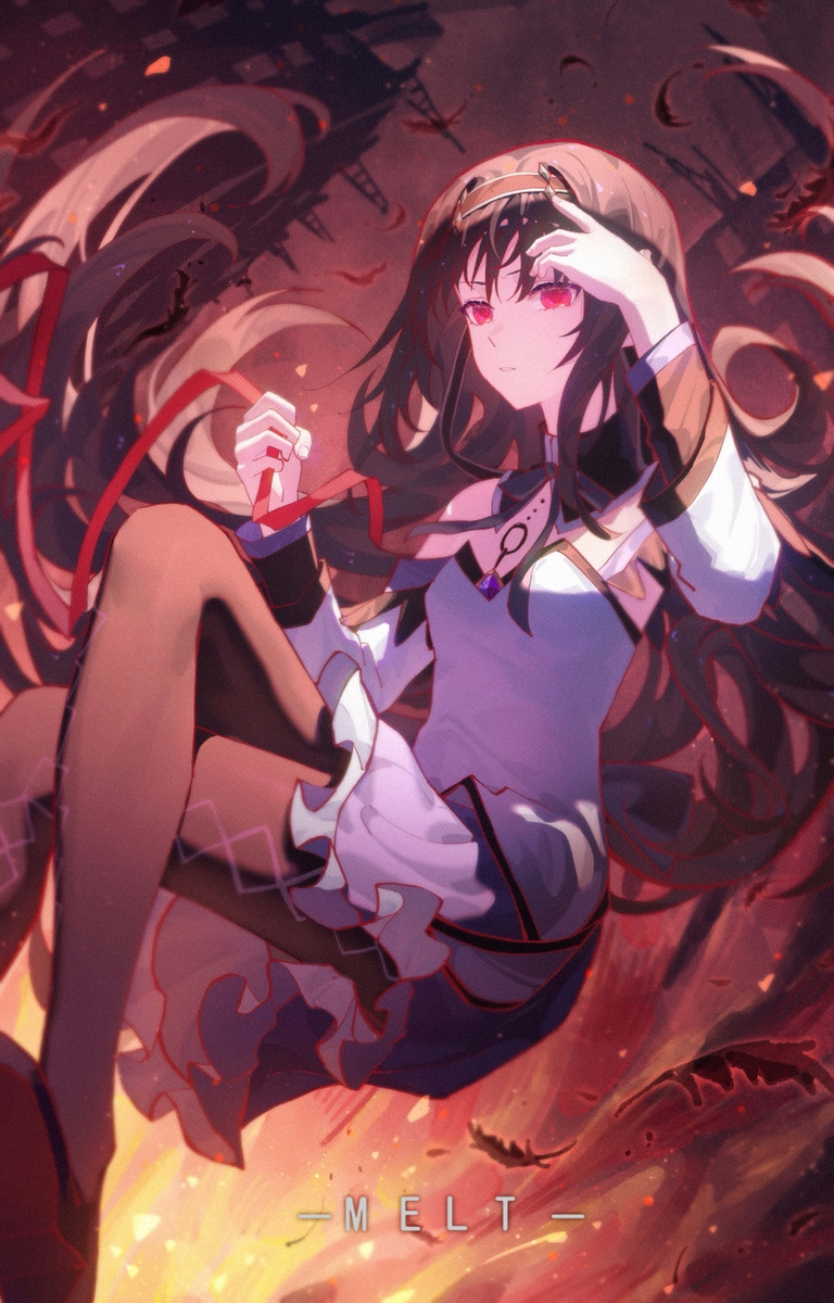 This is a pixiv picture whose title is 焰.