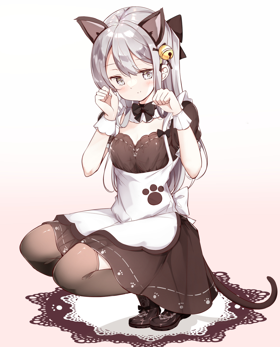This is a pixiv picture whose title is メイドの日の妹ちゃん.