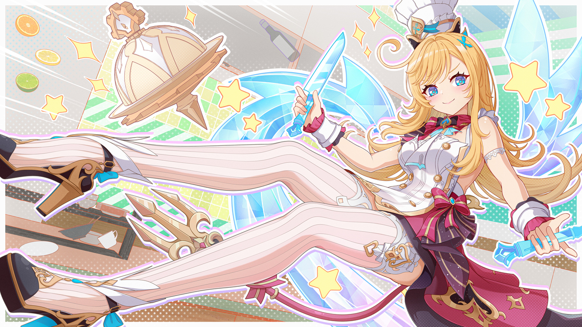 This is a pixiv picture whose title is Escoffier.