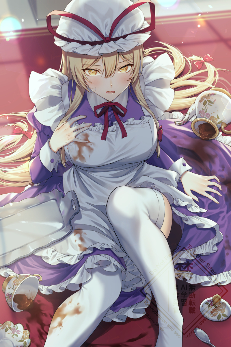 This is a pixiv picture whose title is う゛っ・・・見たわね？.